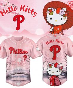 Philadelphia Phillies Sakura Kitty 2025 Limited Baseball Jersey