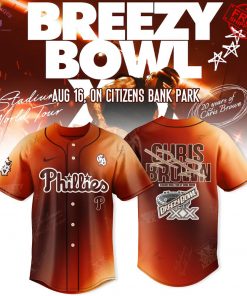 Philadelphia Phillies x Breezy Bowl XX Tour 2025 Limited Baseball Jersey