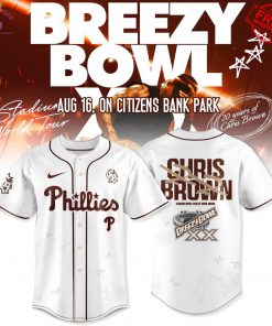 Philadelphia Phillies x Breezy Bowl XX Tour 2025 Limited Baseball Jersey 3