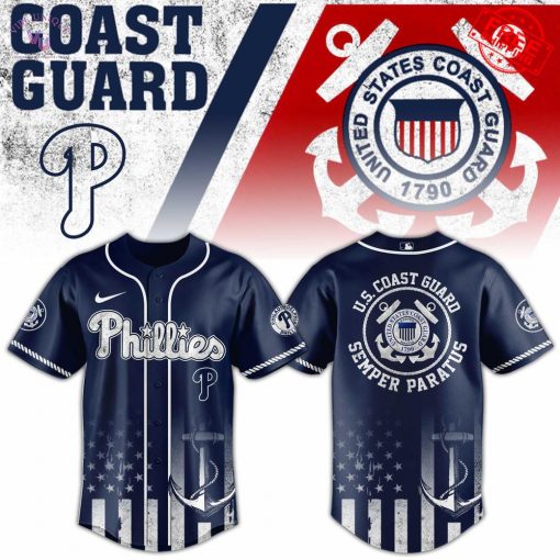 Philadelphia Phillies x US Coast Guard 2025 Limited Baseball Jersey