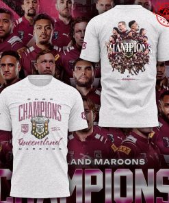 Queensland Maroons State of Origin Champions 2025 Limited T Shirt 3