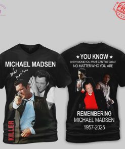 Remembering Michael Madsen 1957 – 2025 Limited Shirt Collection