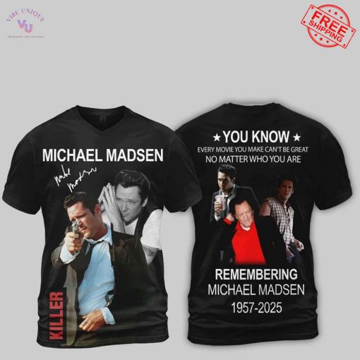 Remembering Michael Madsen 1957 – 2025 Limited Shirt Collection