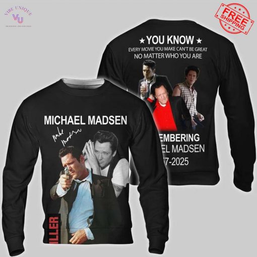 Remembering Michael Madsen 1957 – 2025 Limited Shirt Collection