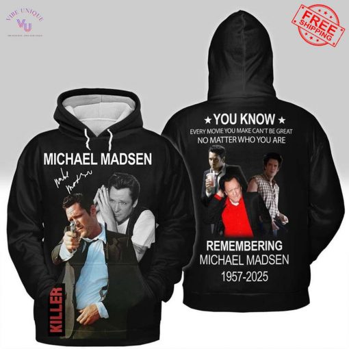 Remembering Michael Madsen 1957 – 2025 Limited Shirt Collection