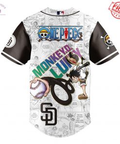 SD Padres One Piece Straw Hat Pirates 2025 Limited Baseball Jersey 3