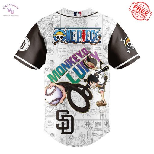 SD Padres One Piece Straw Hat Pirates 2025 Limited Baseball Jersey