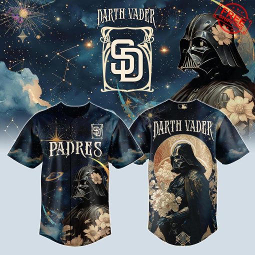 SD Padres x Darth Vader Star Wars 2025 Limited Baseball Jersey