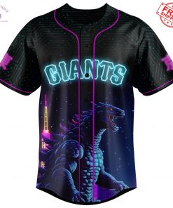 SF Giants x Japanese Godzilla 2025 Limited Baseball Jersey