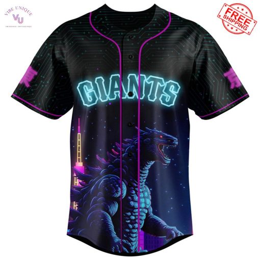 SF Giants x Japanese Godzilla 2025 Limited Baseball Jersey