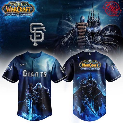 SF Giants x World Of Warcraft 2025 Limited Baseball Jersey