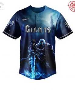 SF Giants x World Of Warcraft 2025 Limited Baseball Jersey