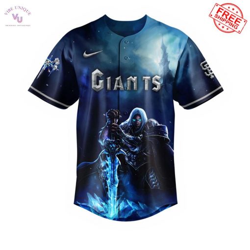 SF Giants x World Of Warcraft 2025 Limited Baseball Jersey