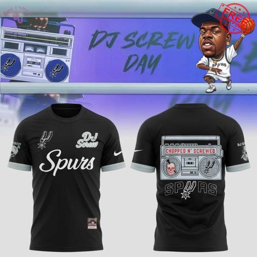 San Antonio Spurs x DJ Screw 2025 Limited Shirt Collection