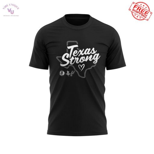San Antonio Spurs x Houston Rockets x Dallas Mavericks Texas Strong Limited Shirt Collection