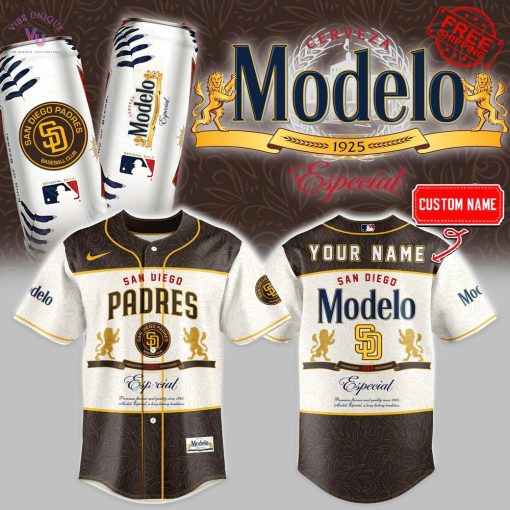 San Diego Padres x Modelo 2025 Personalized Limited Baseball Jersey