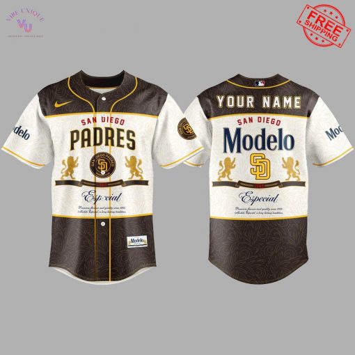 San Diego Padres x Modelo 2025 Personalized Limited Baseball Jersey