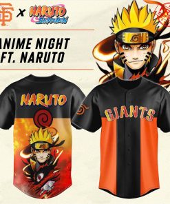 San Francisco Giants x Naruto 2025 Limited Baseball Jersey
