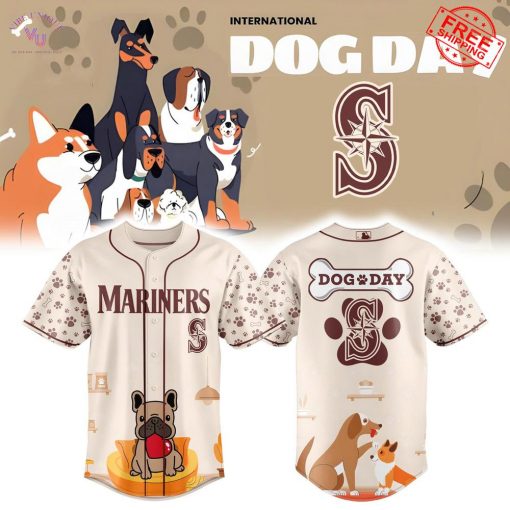 Seattle Mariners International Dog Day 2025 Limited Baseball Jersey