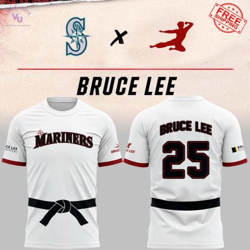 Seattle Mariners x Bruce Lee 2025 Limited T-Shirt