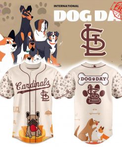 St. Louis Cardinals International Dog Day 2025 Limited Baseball Jersey