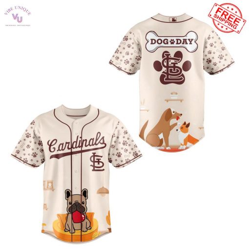 St. Louis Cardinals International Dog Day 2025 Limited Baseball Jersey