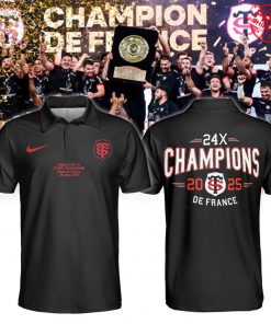 Stade Toulousain 24X Champions De France 2025 Limited Polo