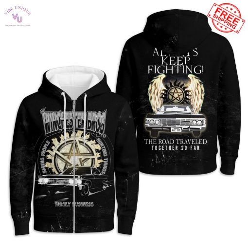 Supernatural Always Keep Fighting Limited Shirt Collection