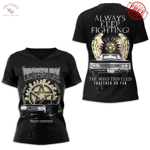 Supernatural Always Keep Fighting Limited Shirt Collection