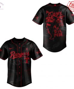 Texas Rangers x Long Live 2025 My Chemical Romance Limited Baseball Jersey