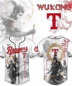 Texas Rangers x Wukong 2025 Limited Baseball Jersey