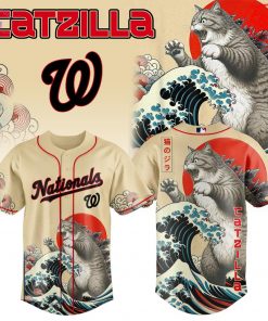 Washington Nationals x Catzilla 2025 Limited Baseball Jersey