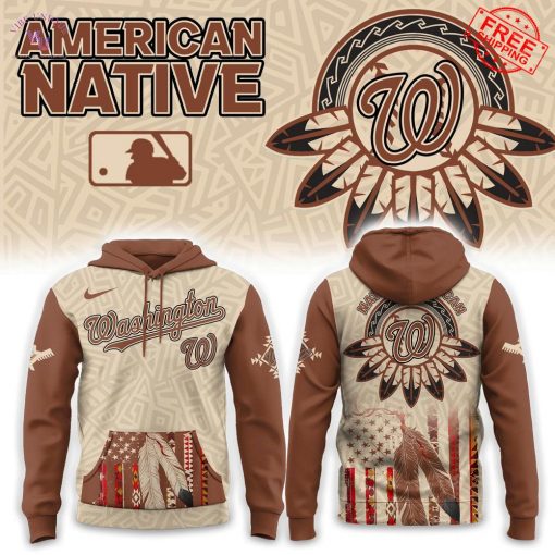 Washington Nationals x Native American Heritage Special Hoodie 2025