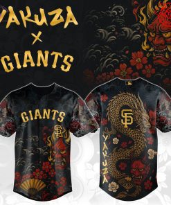 Yakuza Dragon Oni Fury 2025 x San Francisco Giants Limited Baseball Jersey