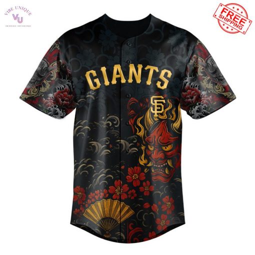 Yakuza Dragon Oni Fury 2025 x San Francisco Giants Limited Baseball Jersey