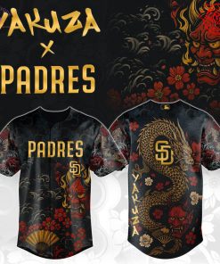 Yakuza Dragon Oni x San Diego Padres 2025 Limited Baseball Jersey