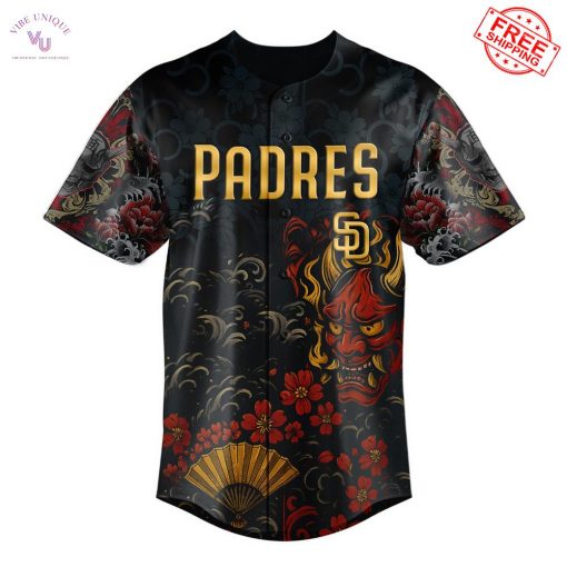 Yakuza Dragon Oni x San Diego Padres 2025 Limited Baseball Jersey