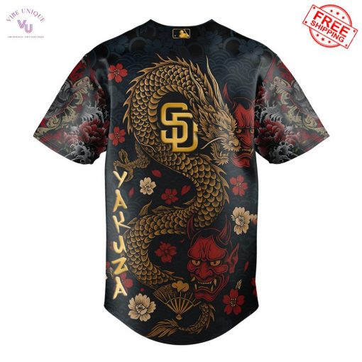 Yakuza Dragon Oni x San Diego Padres 2025 Limited Baseball Jersey