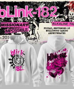 Blink-182 Tour Life 2025 Limited Hoodie