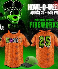 Erie SeaWolves Howl-o-ween 2025 Personalized Limited Baseball Jersey