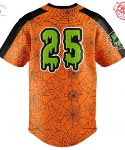 Erie SeaWolves Howl o ween 2025 Personalized Limited Baseball Jersey 3