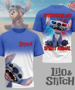 Lilo & Stitch Is My Spirit Animal 2025 Limited T-Shirt