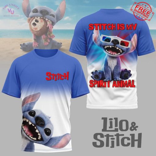 Lilo & Stitch Is My Spirit Animal 2025 Limited T-Shirt