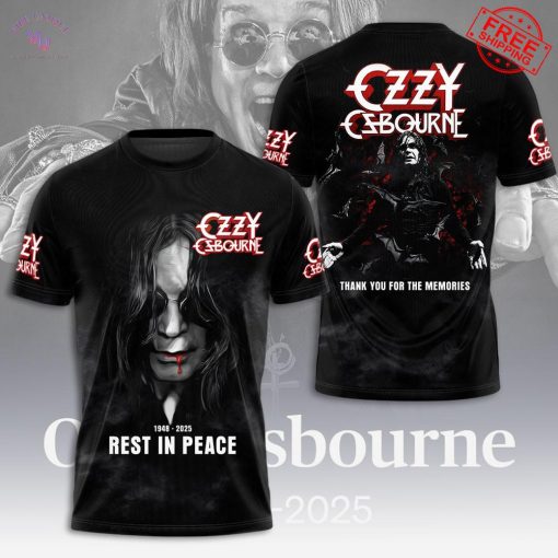 Ozzy Osbourne x Black Sabbath 2025 Limited Merch Collection