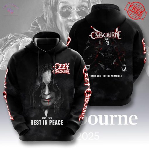 Ozzy Osbourne x Black Sabbath 2025 Limited Merch Collection