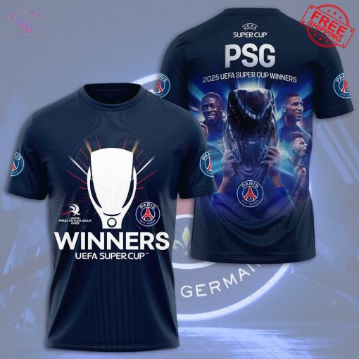 PSG 2025 UEFA Super Cup Winners Limited Merch Collection
