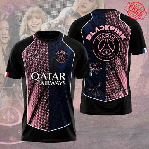 PSG x Blackpink 2025 Qatar Airways Limited Merch Collection