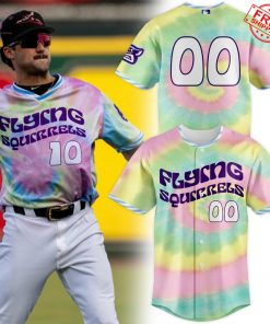 Richmond Flying Squirrels Personalized Grateful Dead Night 2025 Limited Baseball Jersey