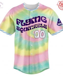 Richmond Flying Squirrels Personalized Grateful Dead Night 2025 Limited Baseball Jersey