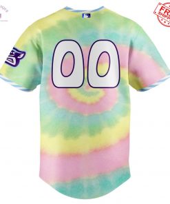 Richmond Flying Squirrels Personalized Grateful Dead Night 2025 Limited Baseball Jersey 3